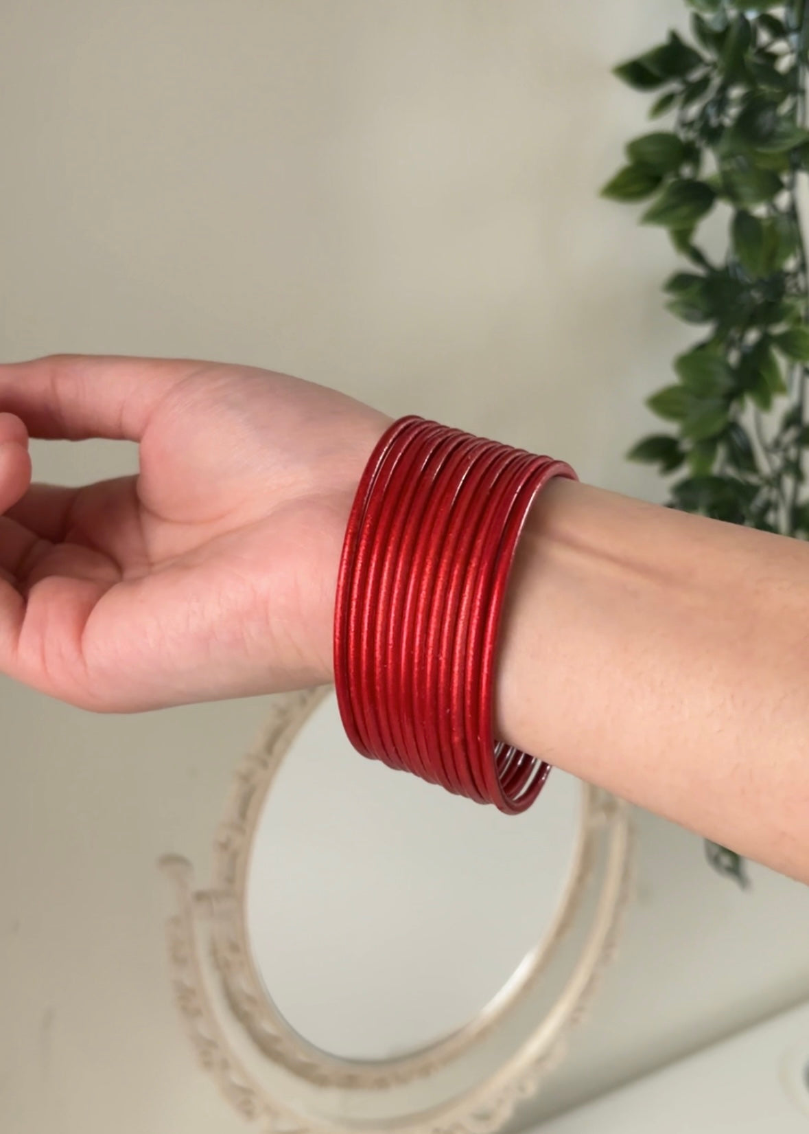 PLAIN BANGLES - Bloc of 12