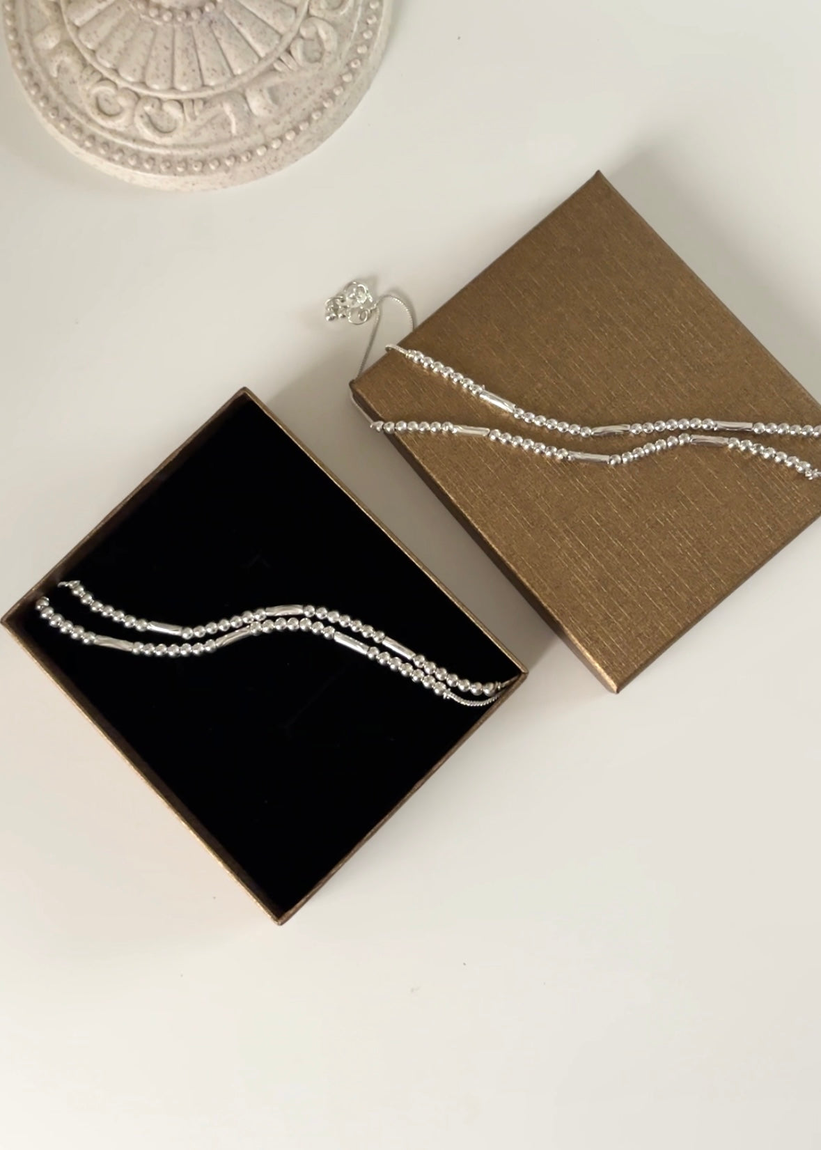 RUMI - Silver Sleek Anklet