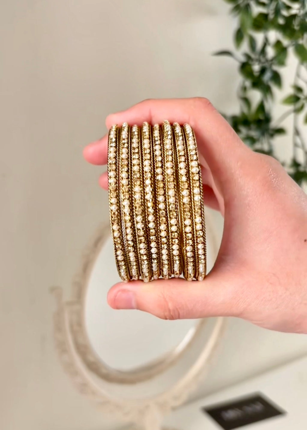 GOLDEN CHAMPAGNE - Bangles Set