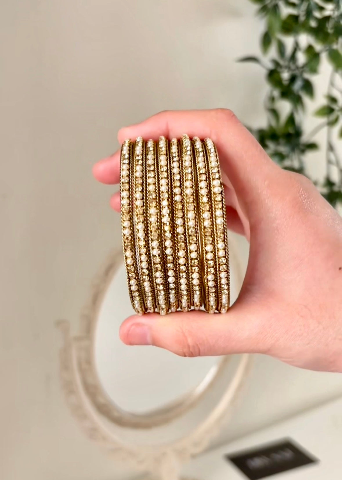 GOLDEN CHAMPAGNE - Bangles Set