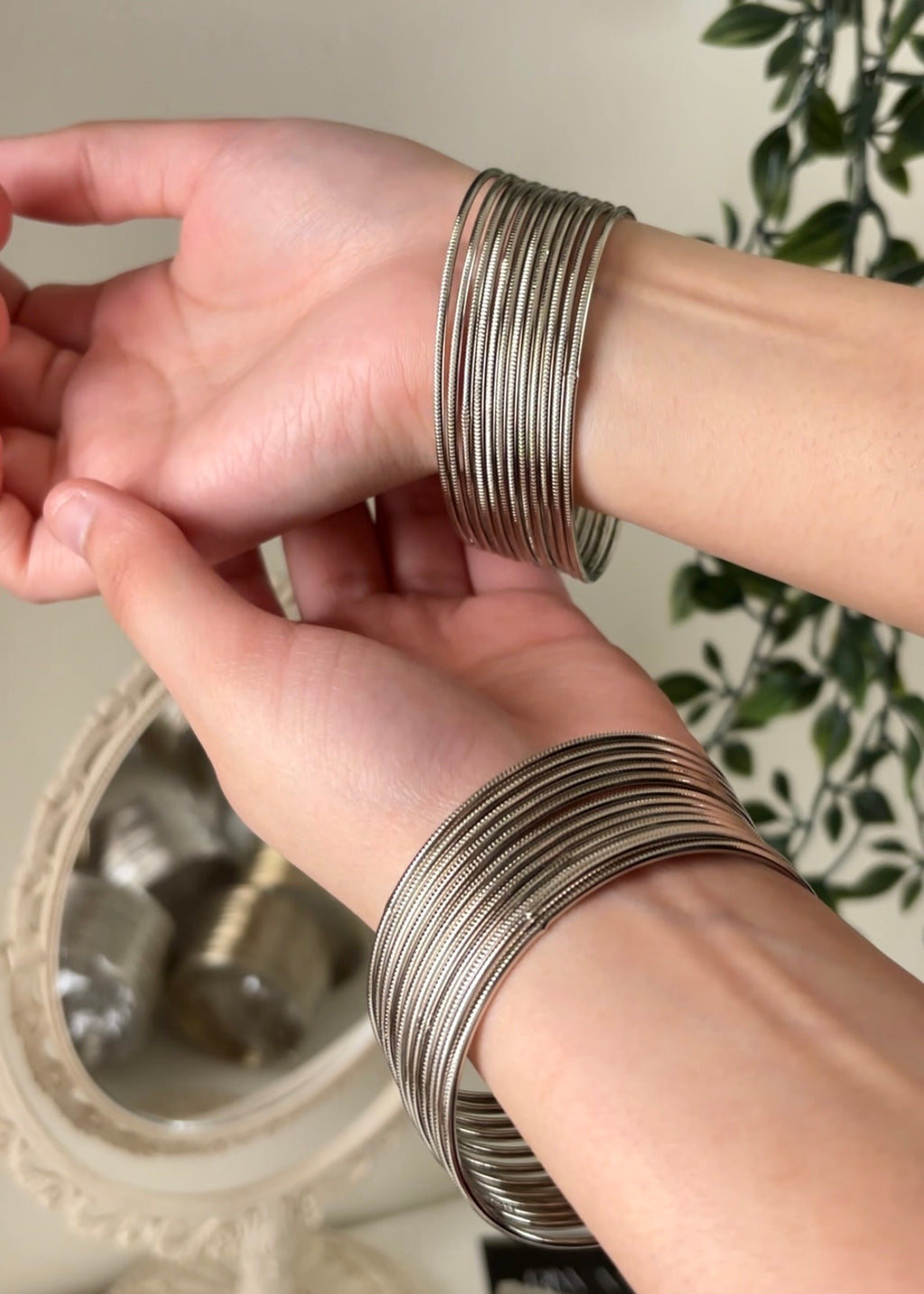Vintage Bangles - Gold & Silver