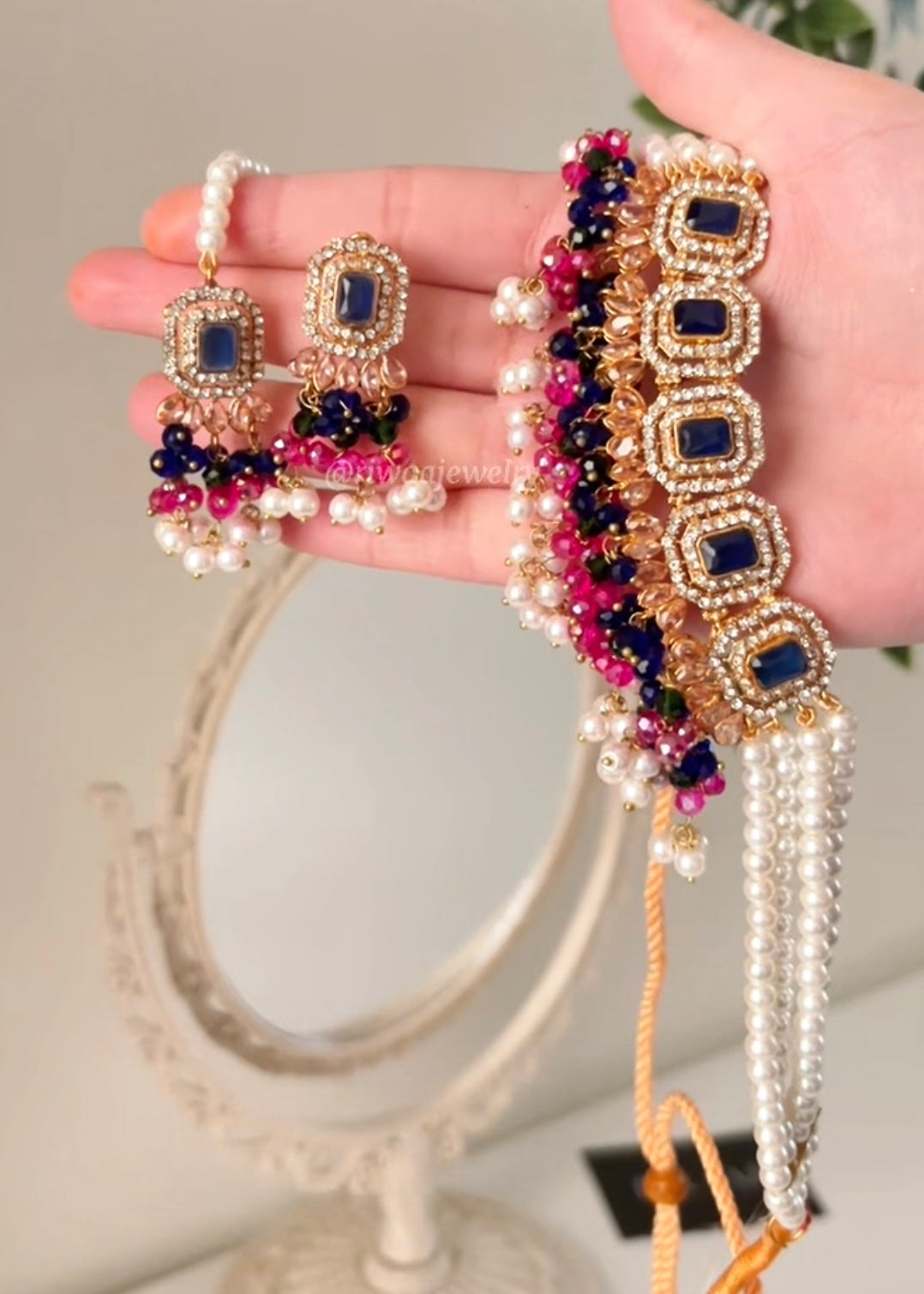 SAPHIRE - Choker set