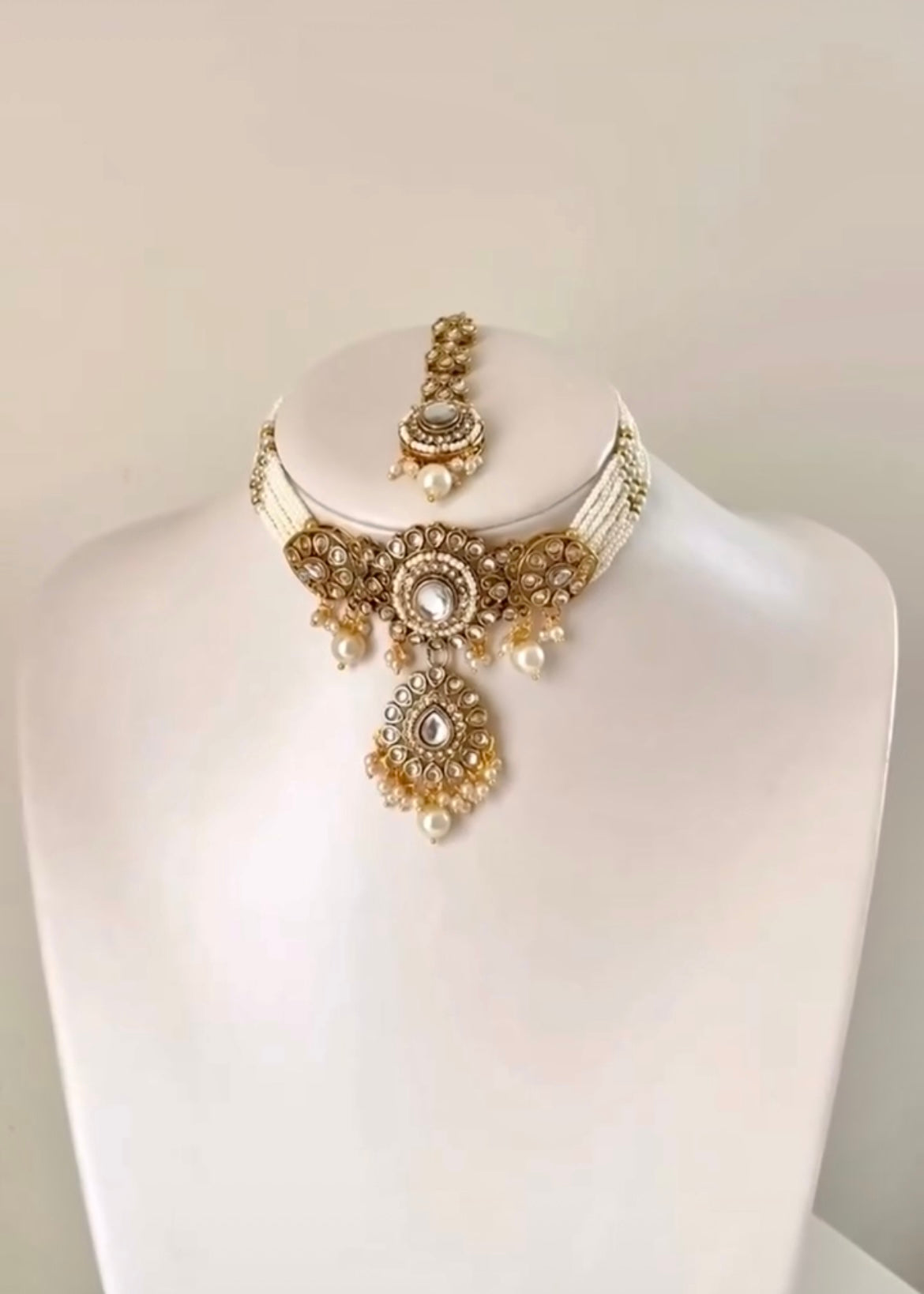 MALAIKA - Kundan Choker Set