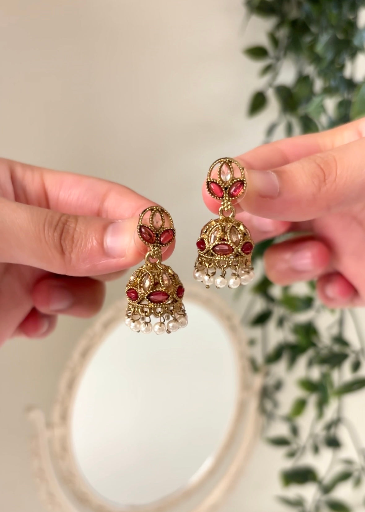Mini Flower Jhumki