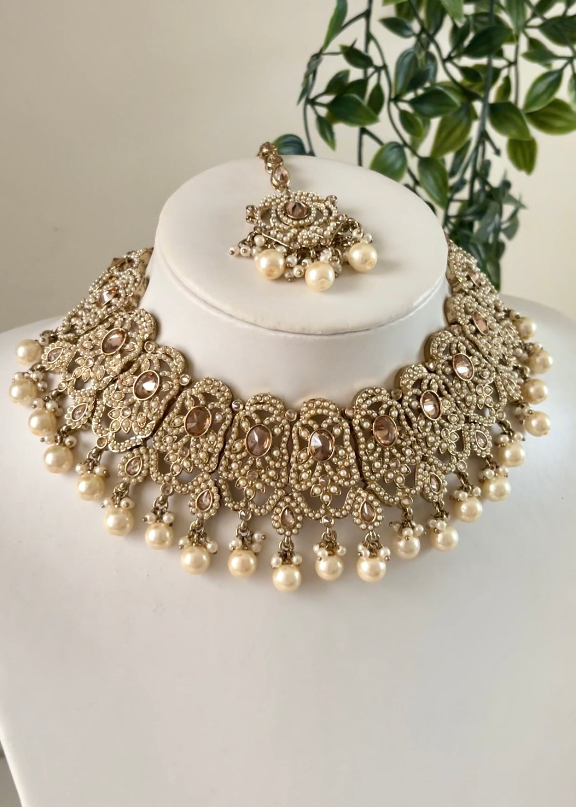 LIVYA - Bridal Necklace Set