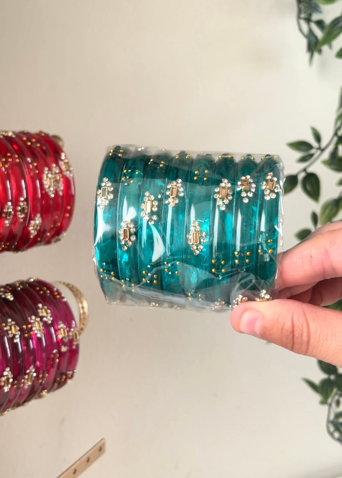 Jelly Glass Bangles