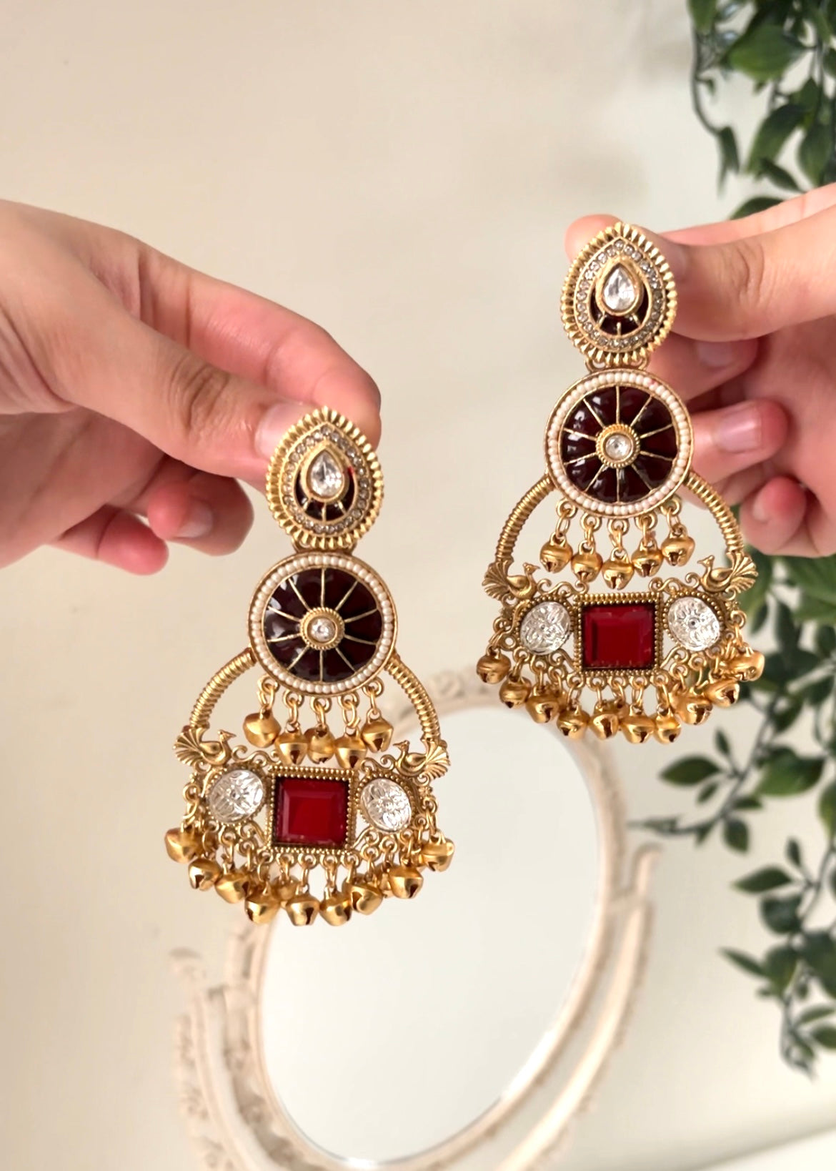 ZEEBA - Kashmiri Earrings