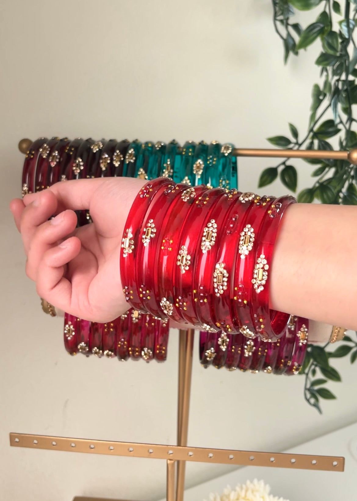Jelly Glass Bangles