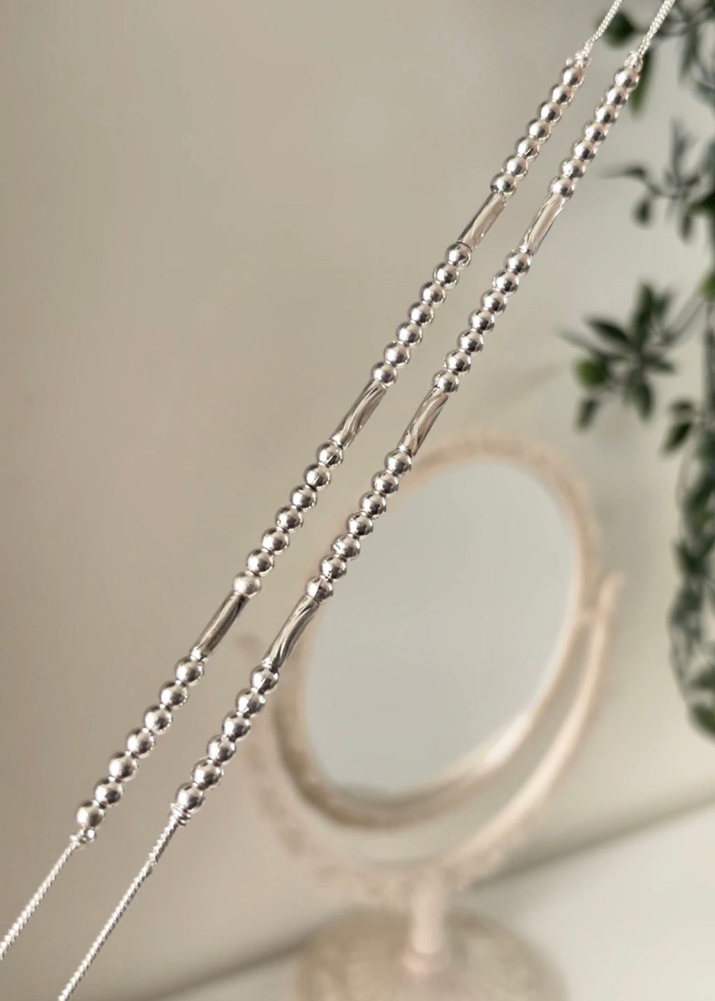 RUMI - Silver Sleek Anklet