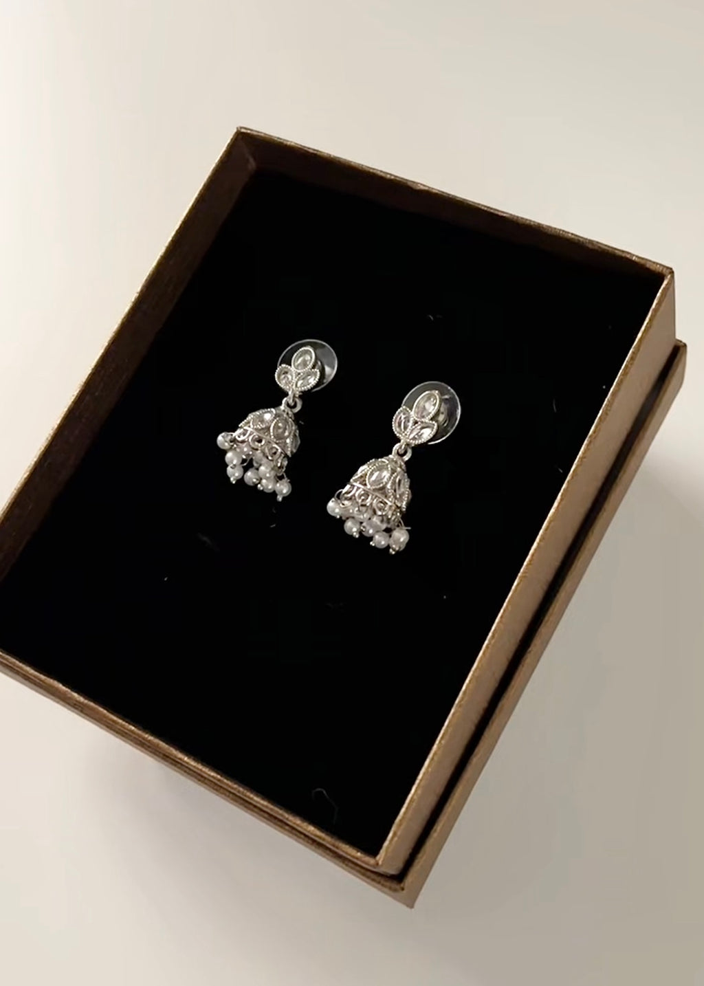 KAYLA - Silver Mini Jhumki