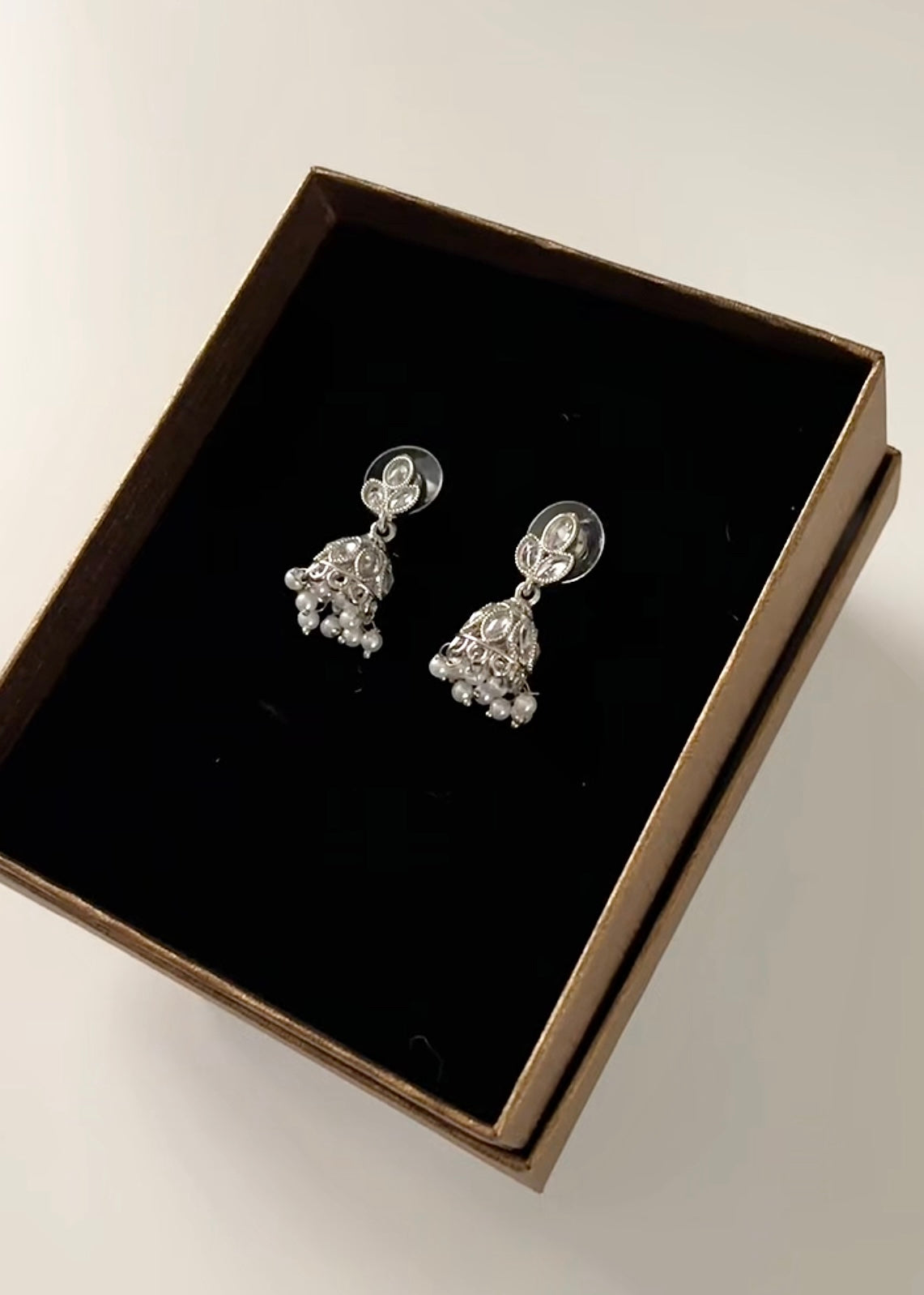 KAYLA - Silver Mini Jhumki