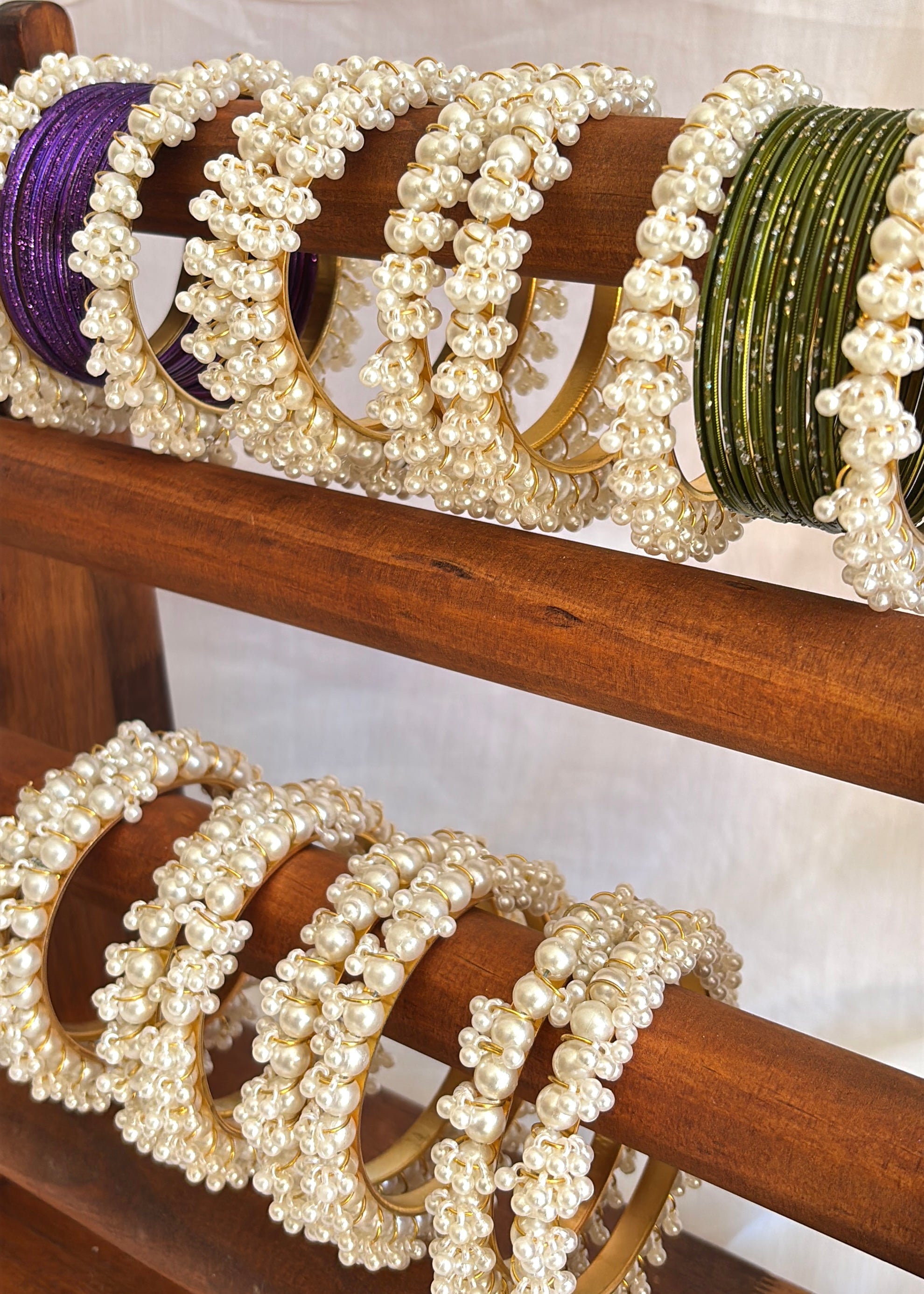 PEARL BANGLES