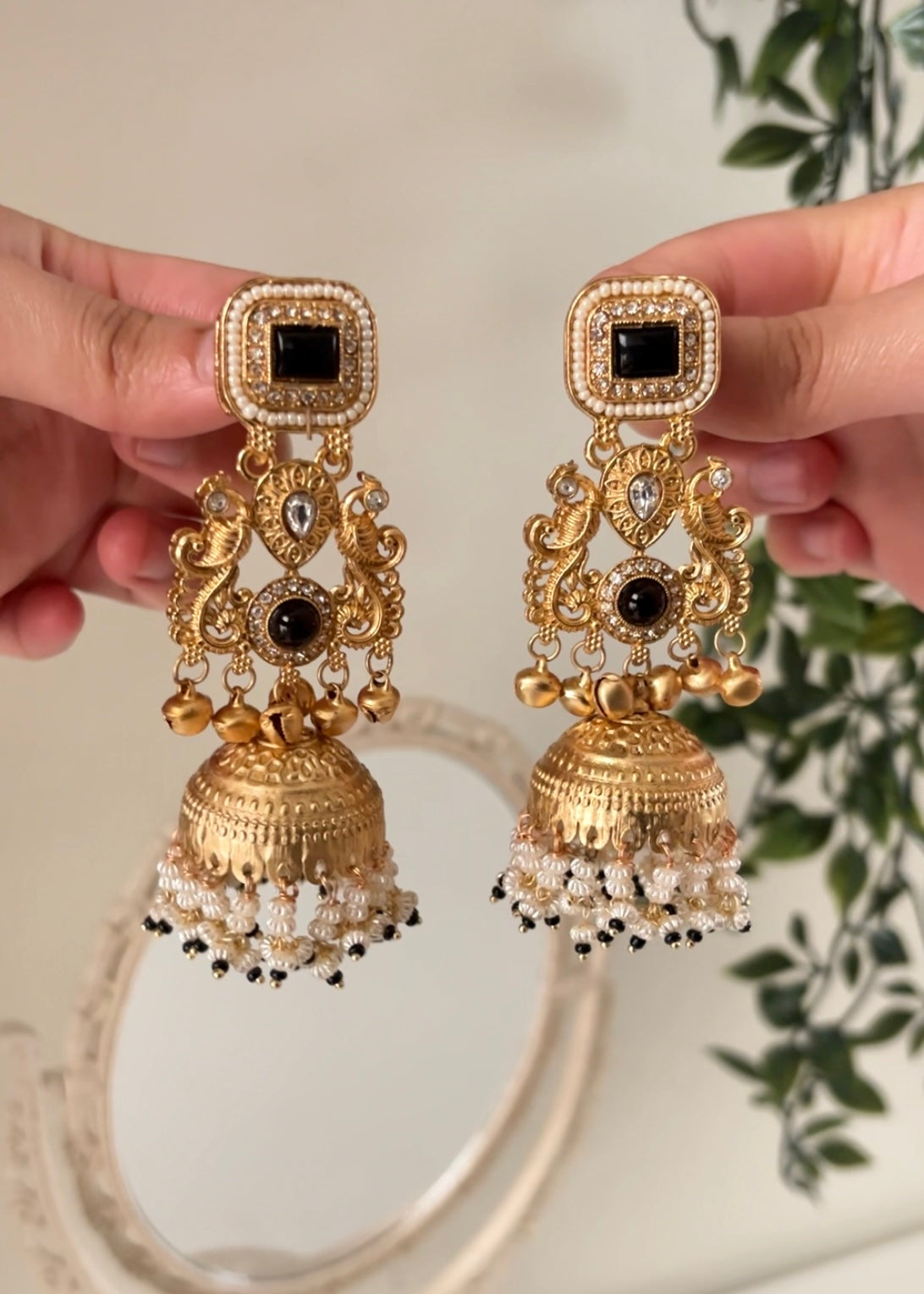 MIRIYA - Kashmiri Jhumka Earrings