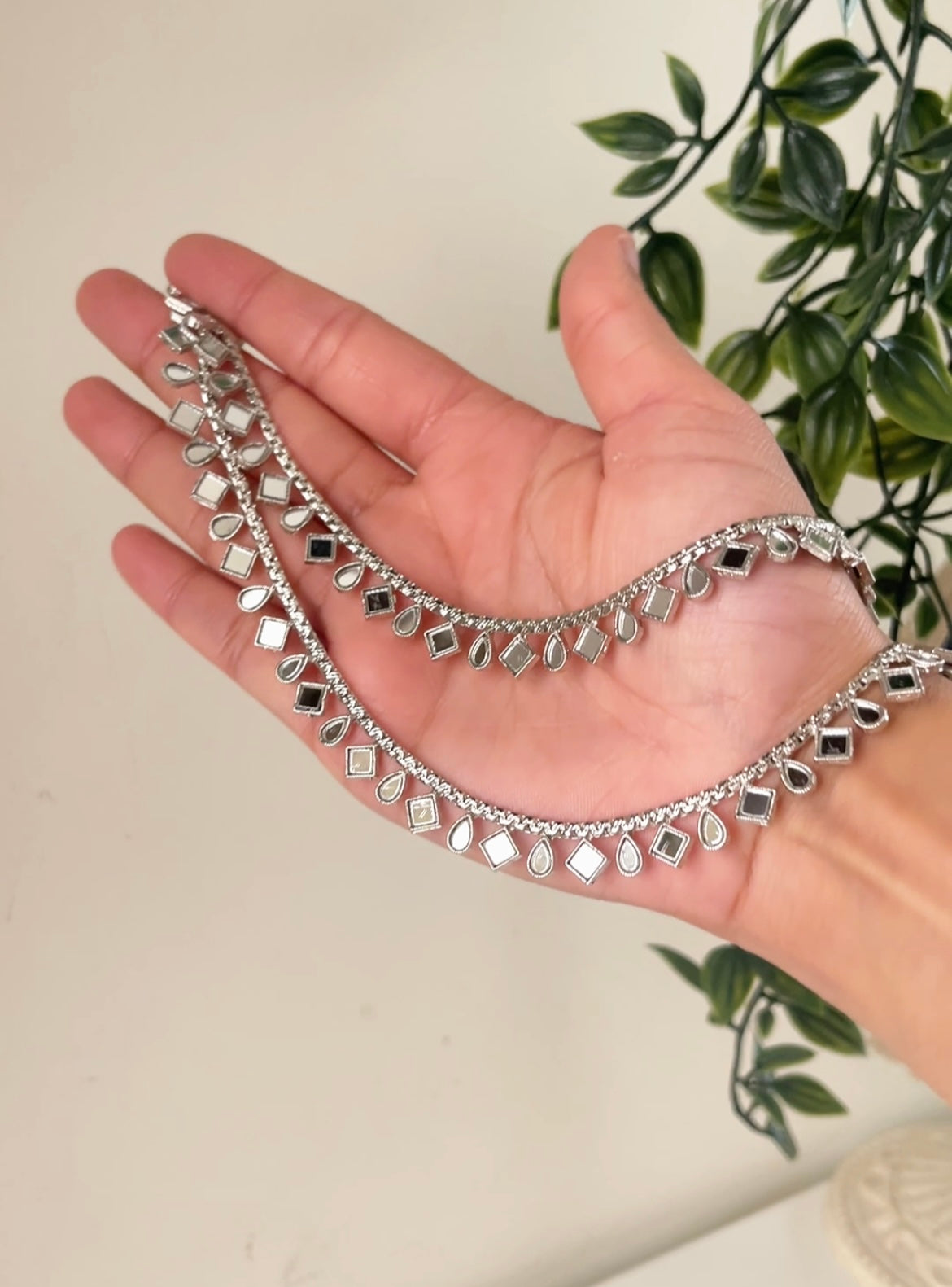Mirror Anklets