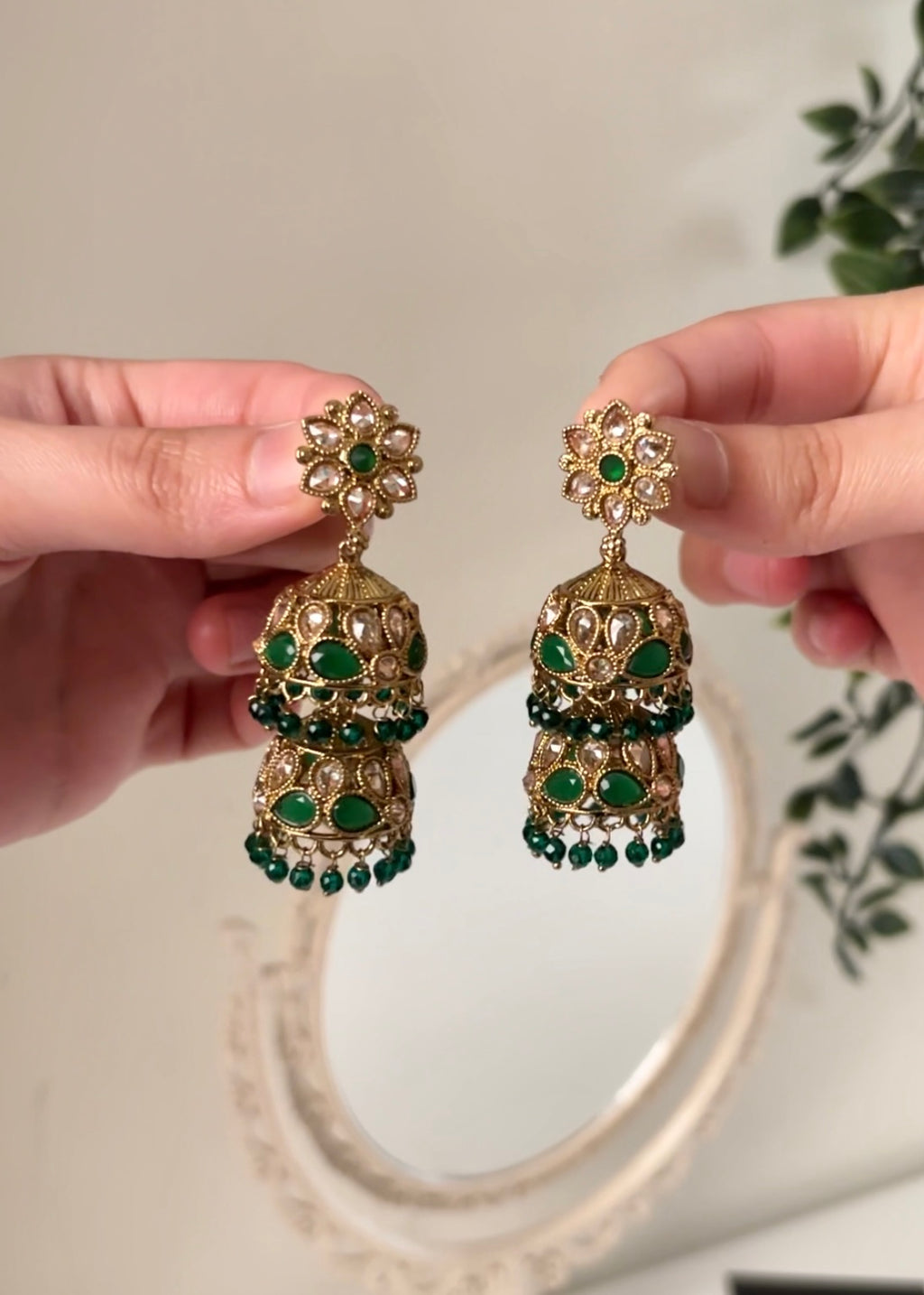 ZARA - Double Layer Jhumka