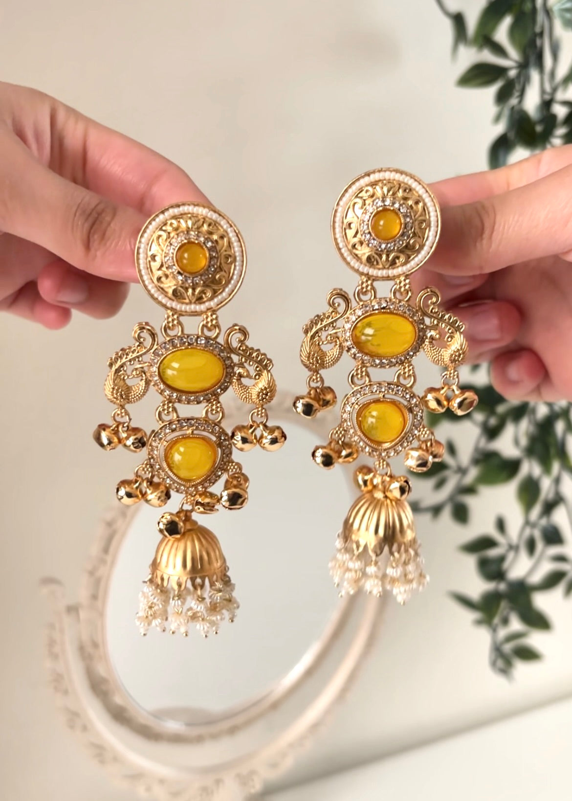 NAFISA - Kashmiri Jhumka Earrings