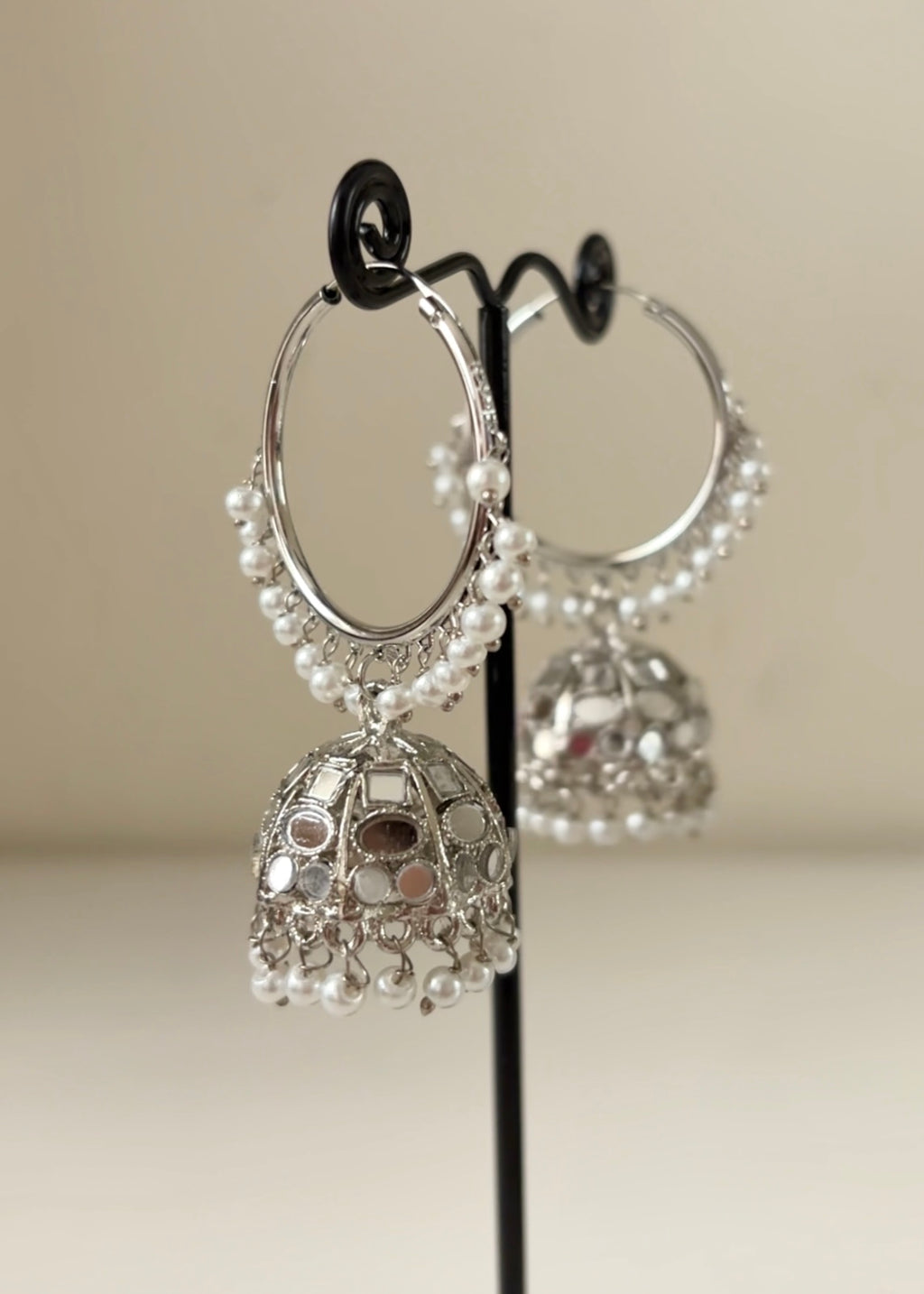 SEVDA - Mirror Jhumka Hoops