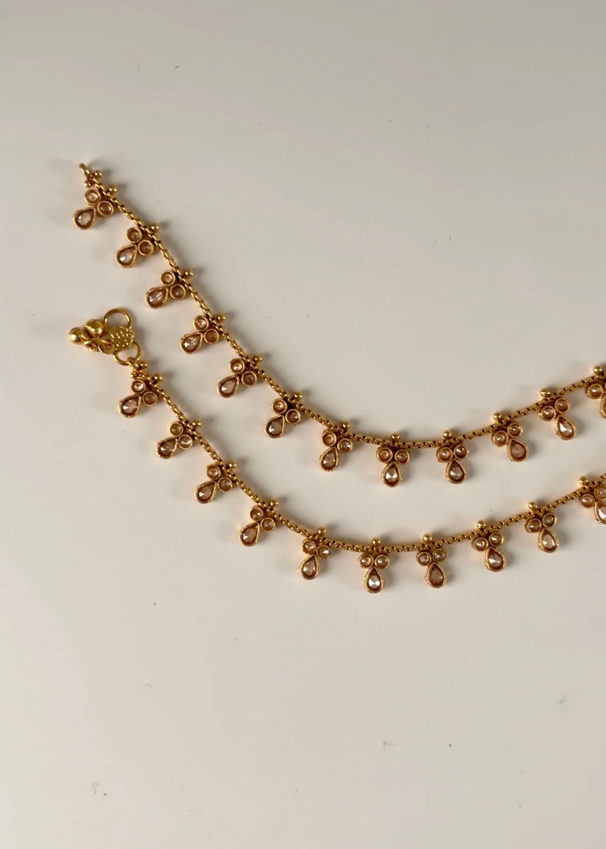 THREE CLOVERS - Anklet
