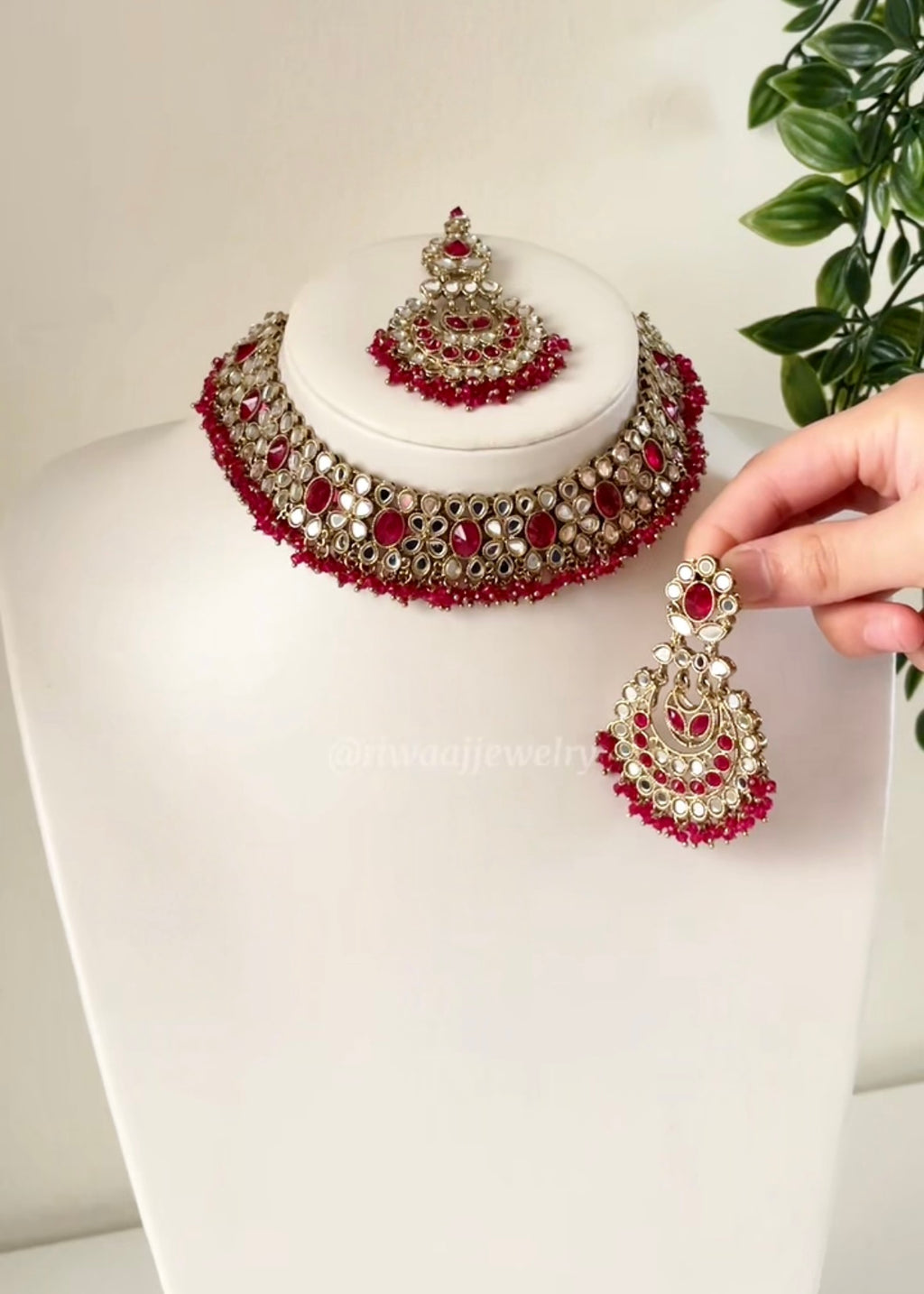KANWAL - Mirror Necklace Set
