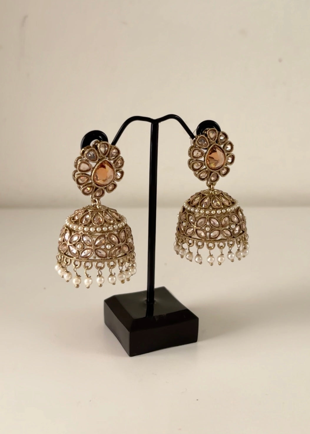 SAJAL - Golden Jhumka
