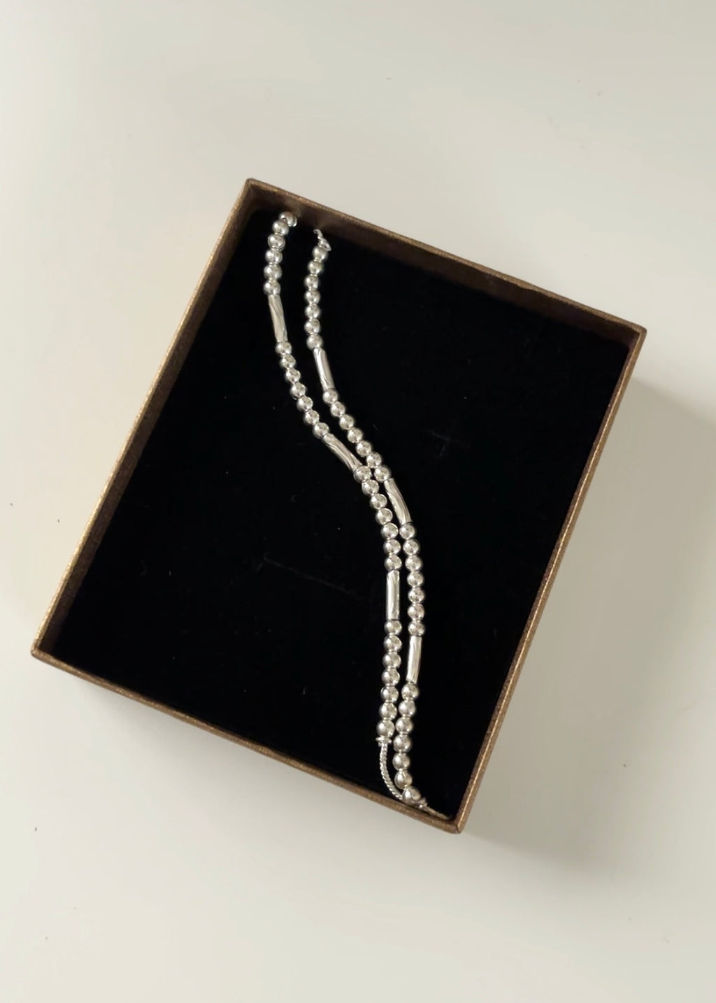 RUMI - Silver Sleek Anklet