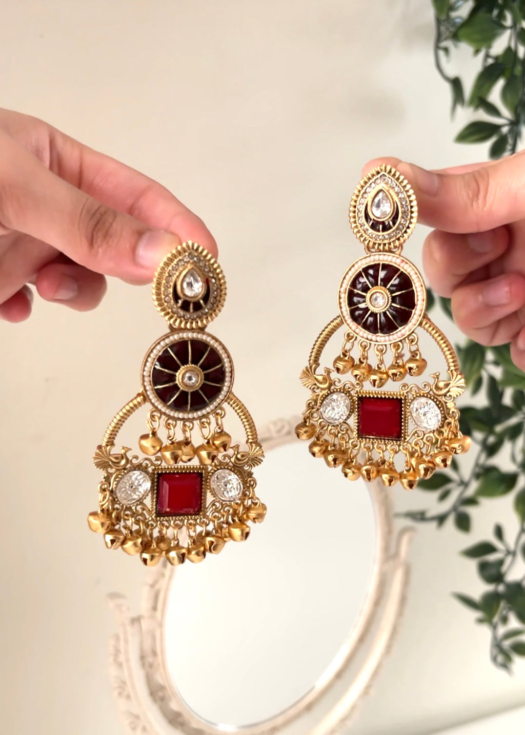 ZEEBA - Kashmiri Earrings