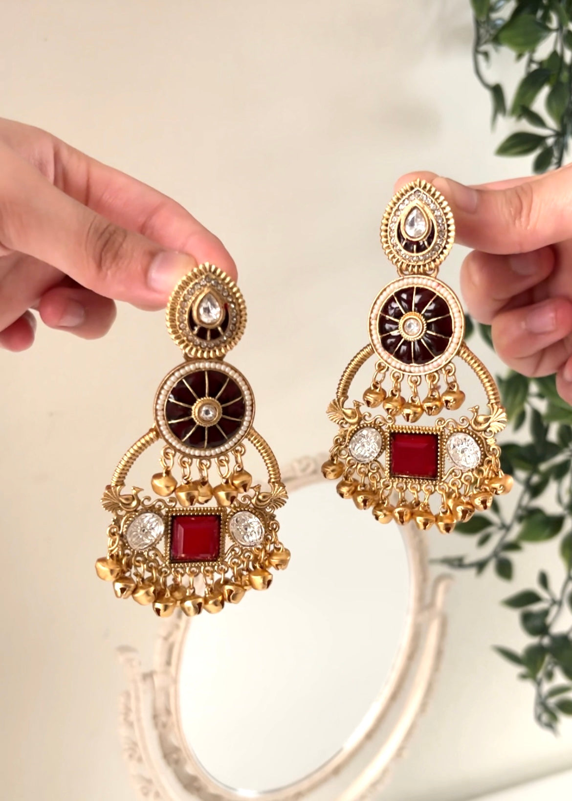 ZEEBA - Kashmiri Earrings