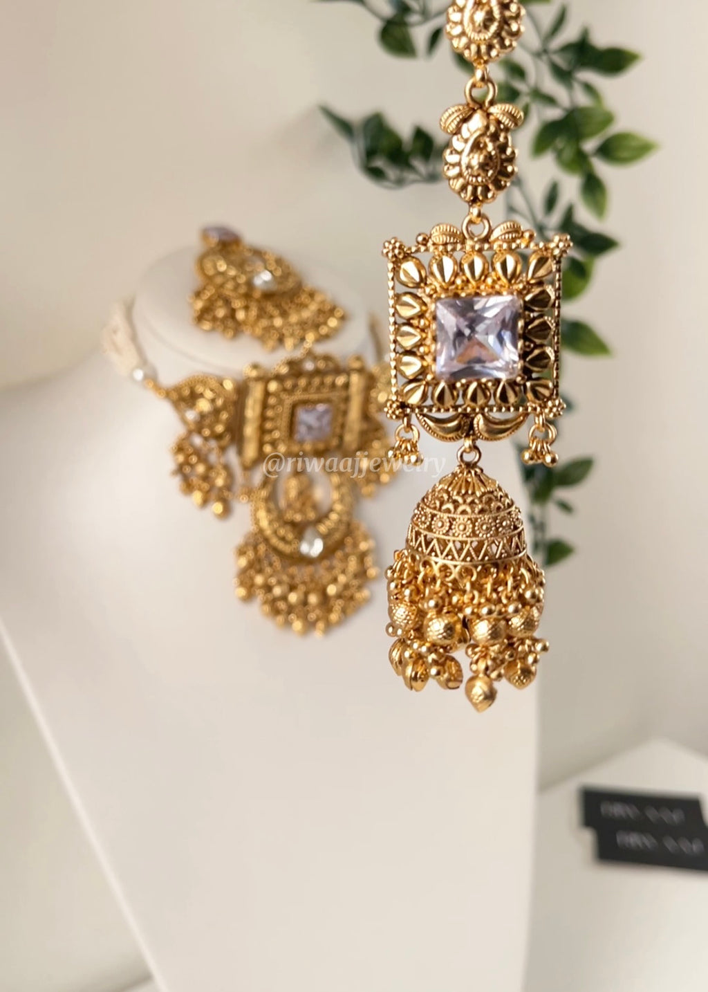 TANVI - Heritage Choker/Necklace Set