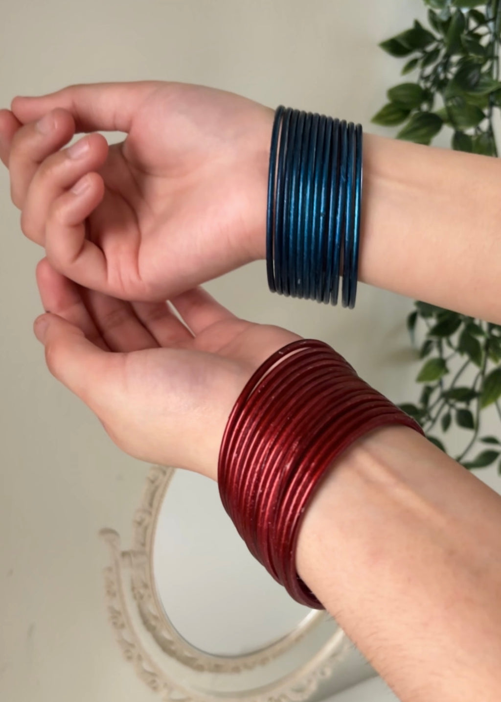 PLAIN BANGLES - Bloc of 12