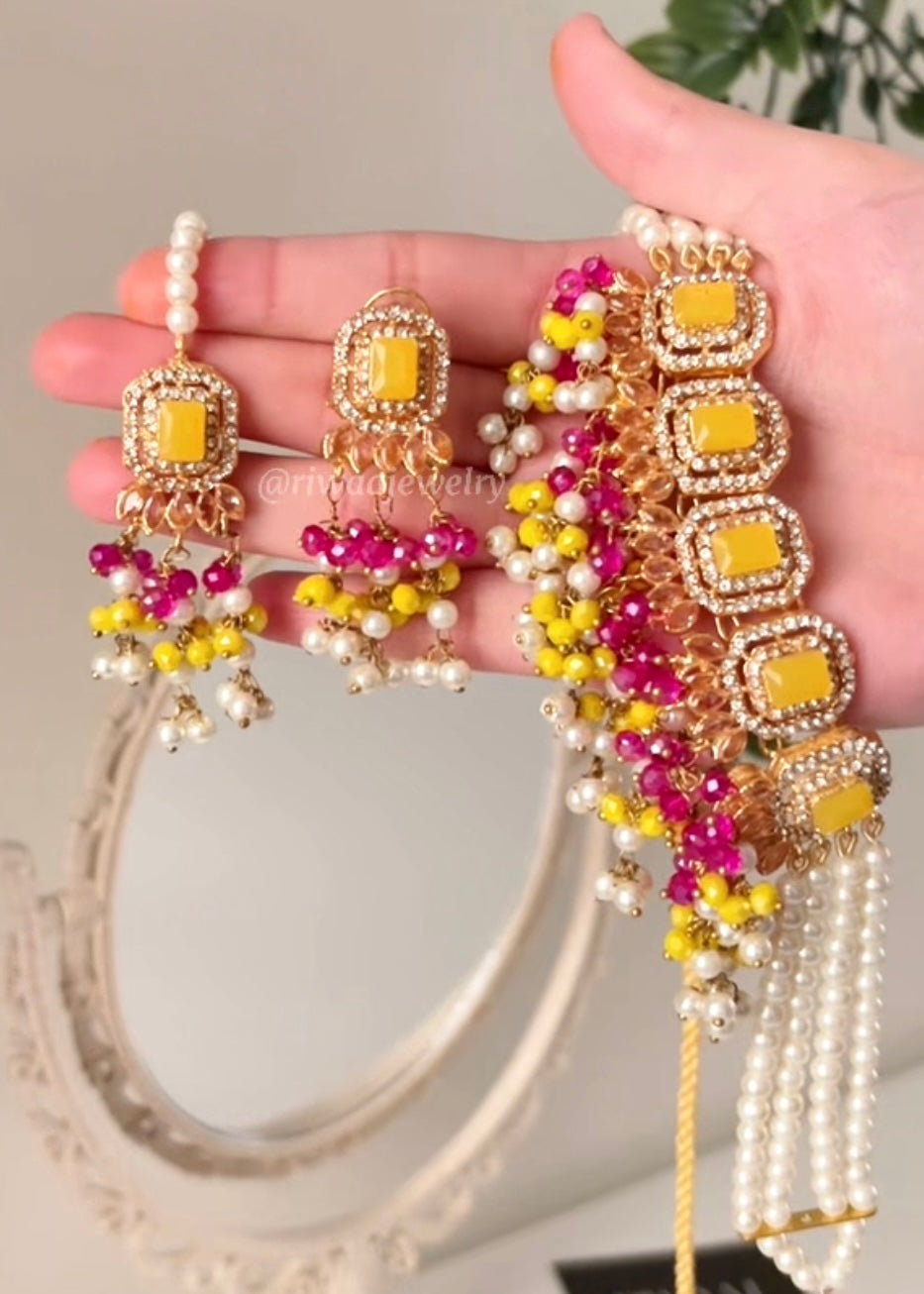 SAPHIRE - Choker set