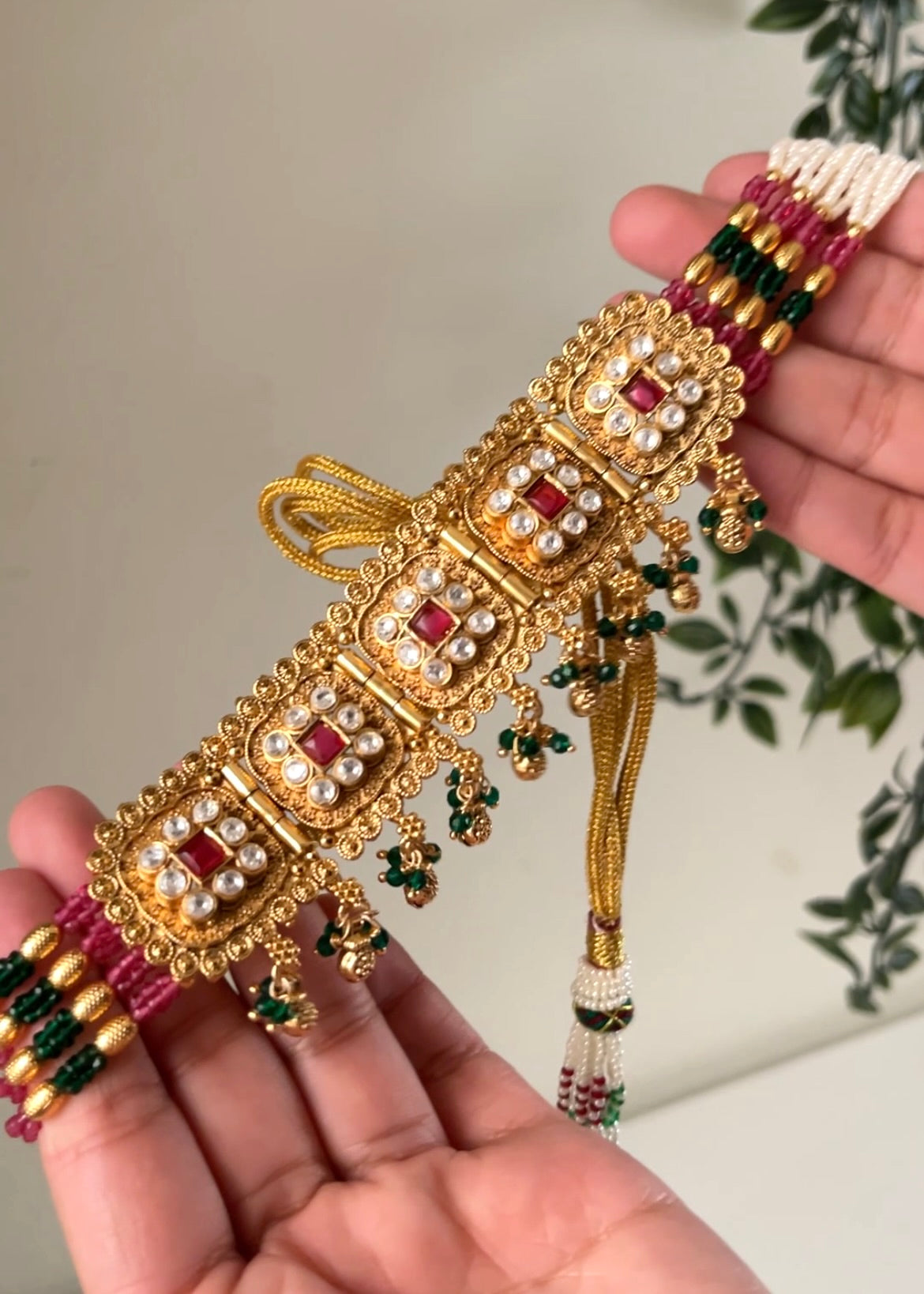 SNEHA - Gold Plated Choker Set