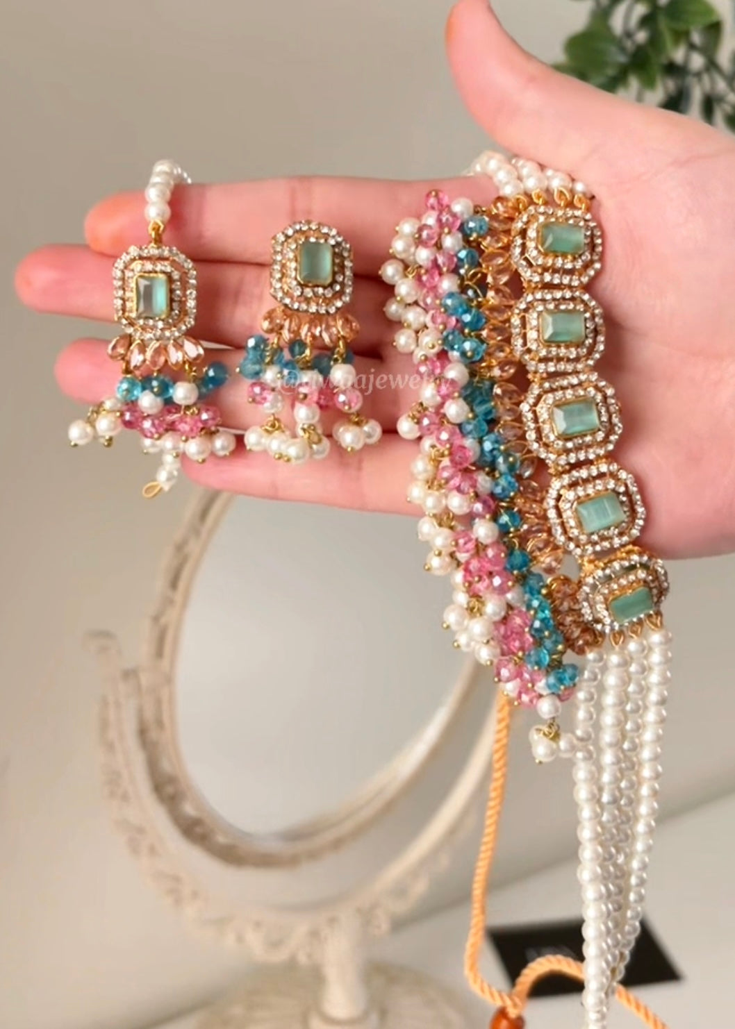 SAPHIRE - Choker set