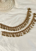 ZARA - Pair of Antique Gold Ghungroo Anklets