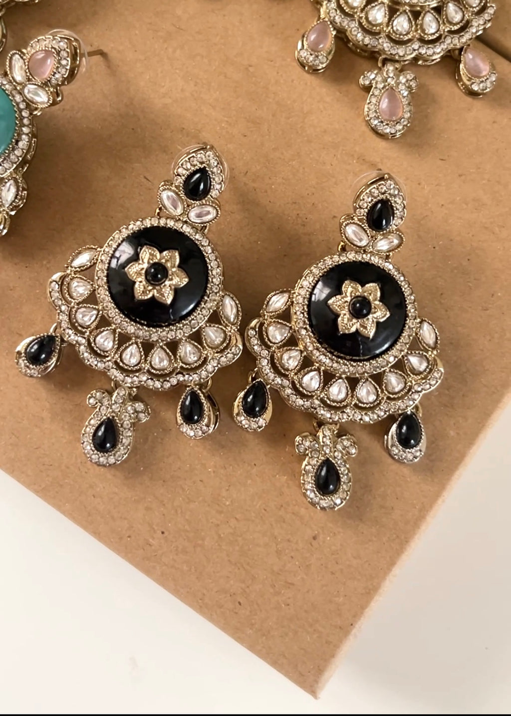 ASFA - Kundan Earrings