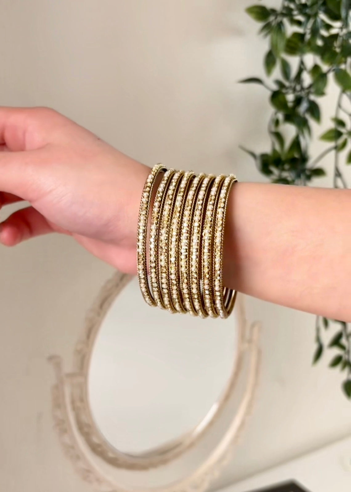 GOLDEN CHAMPAGNE - Bangles Set