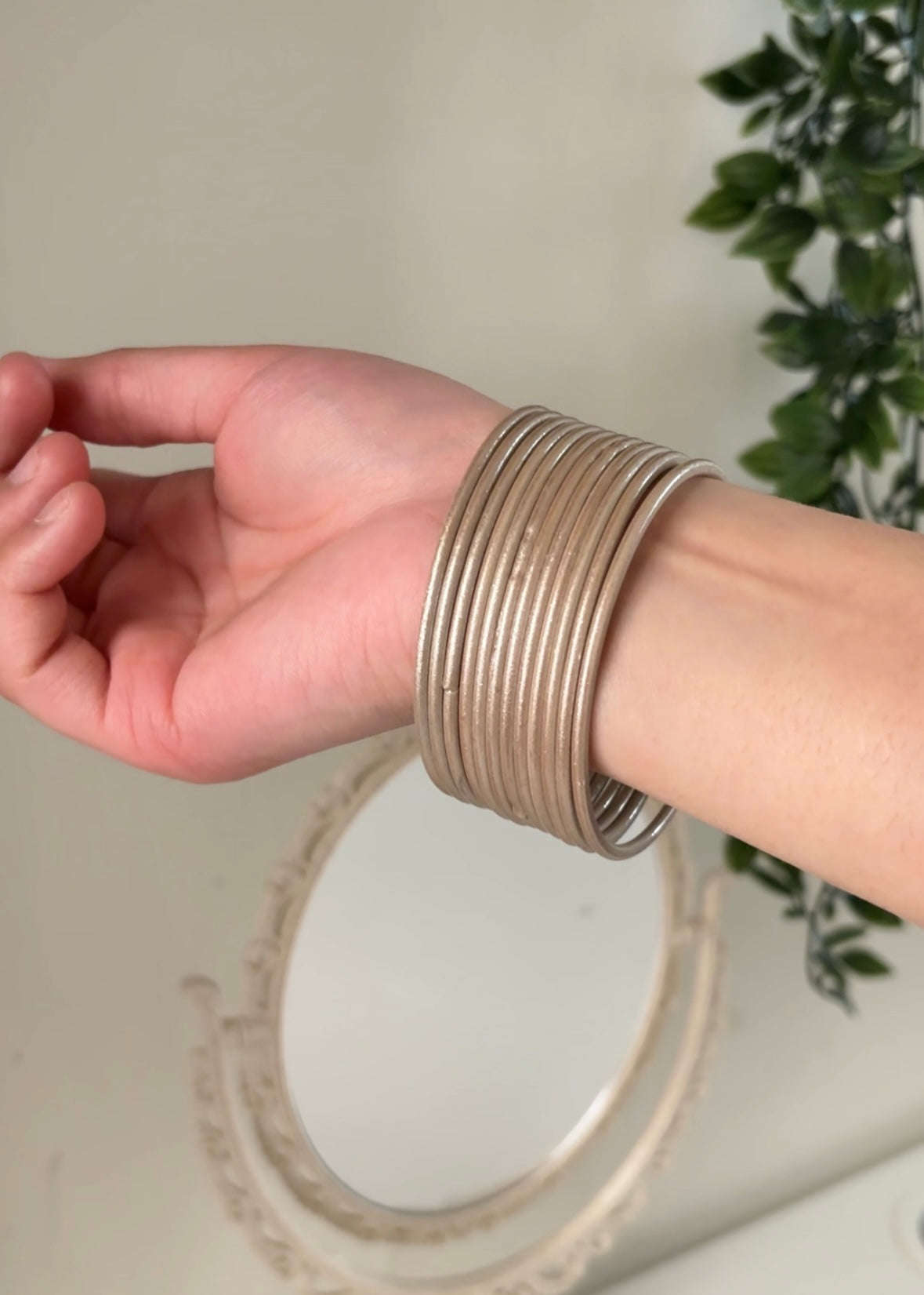 PLAIN BANGLES - Bloc of 12