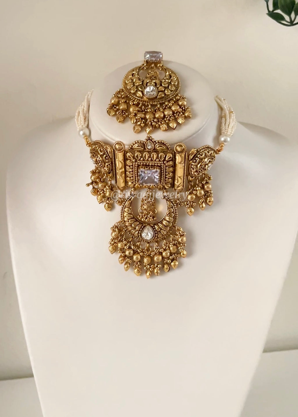 TANVI - Heritage Choker/Necklace Set