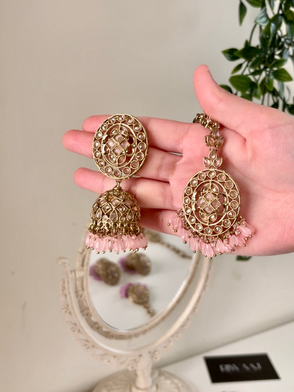 ZAINA - Jhumka Tikka Set