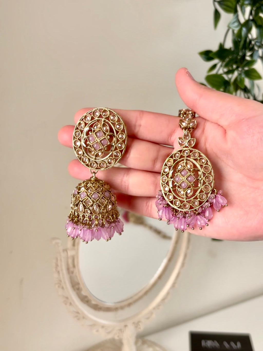 ZAINA - Jhumka Tikka Set
