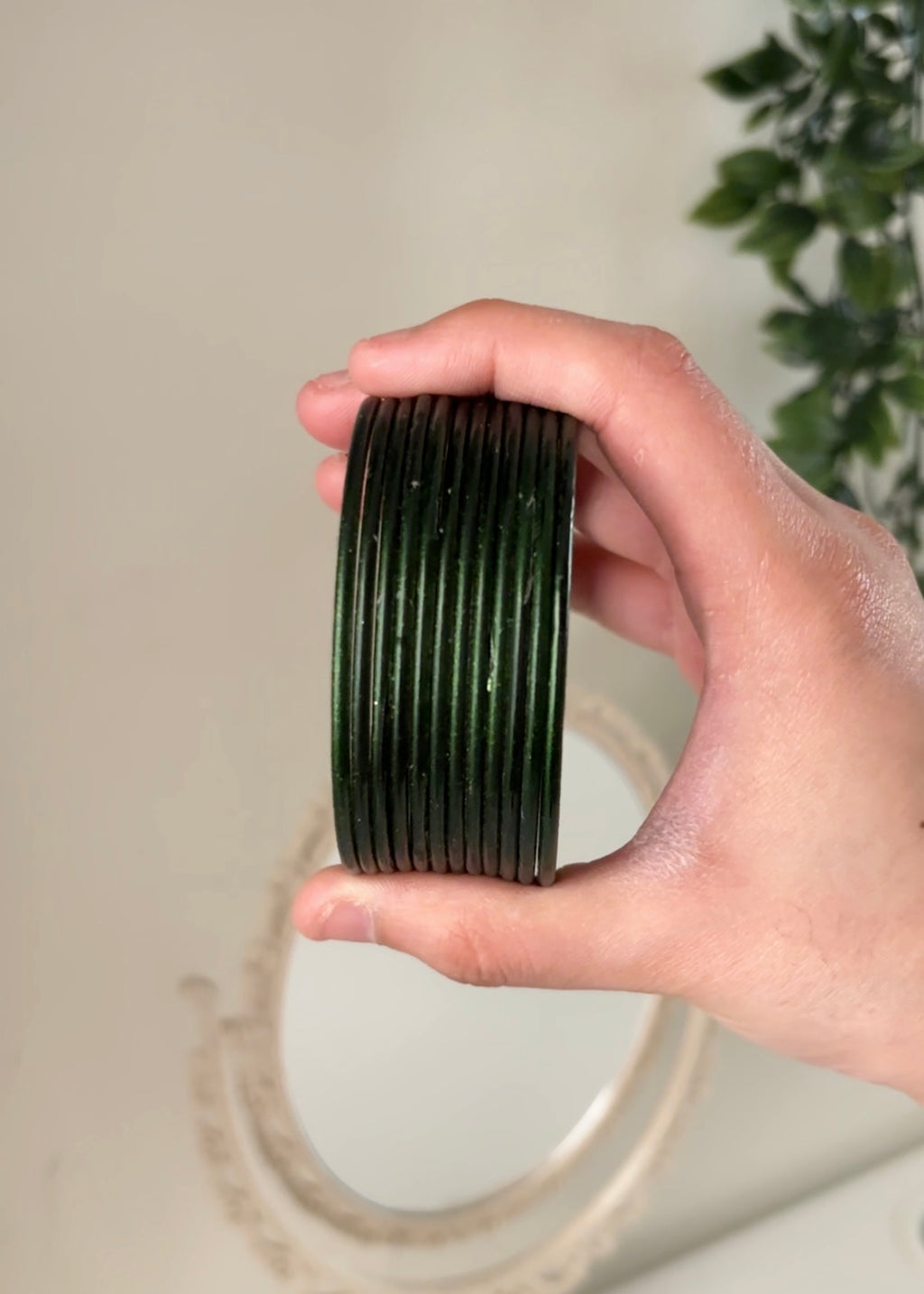 PLAIN BANGLES - Bloc of 12