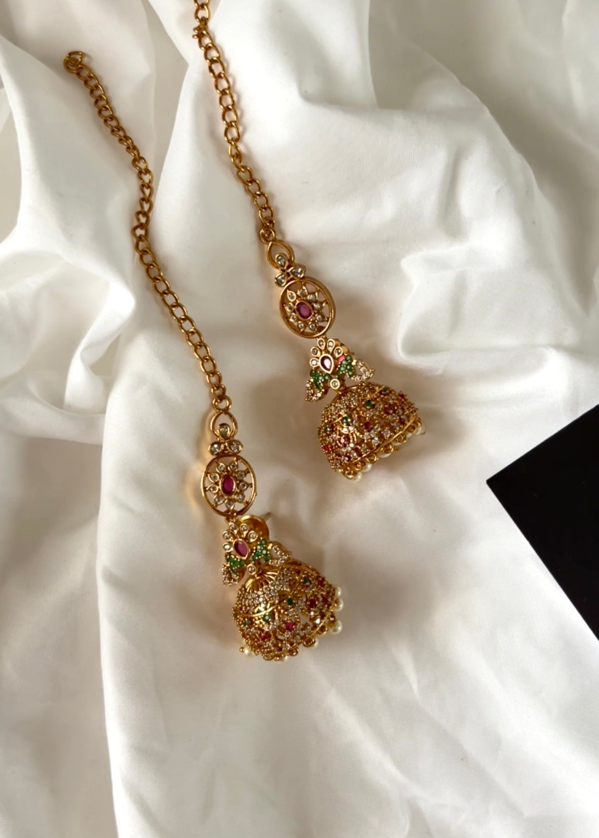 ADHIRA - Heritage Jhumka Earrings