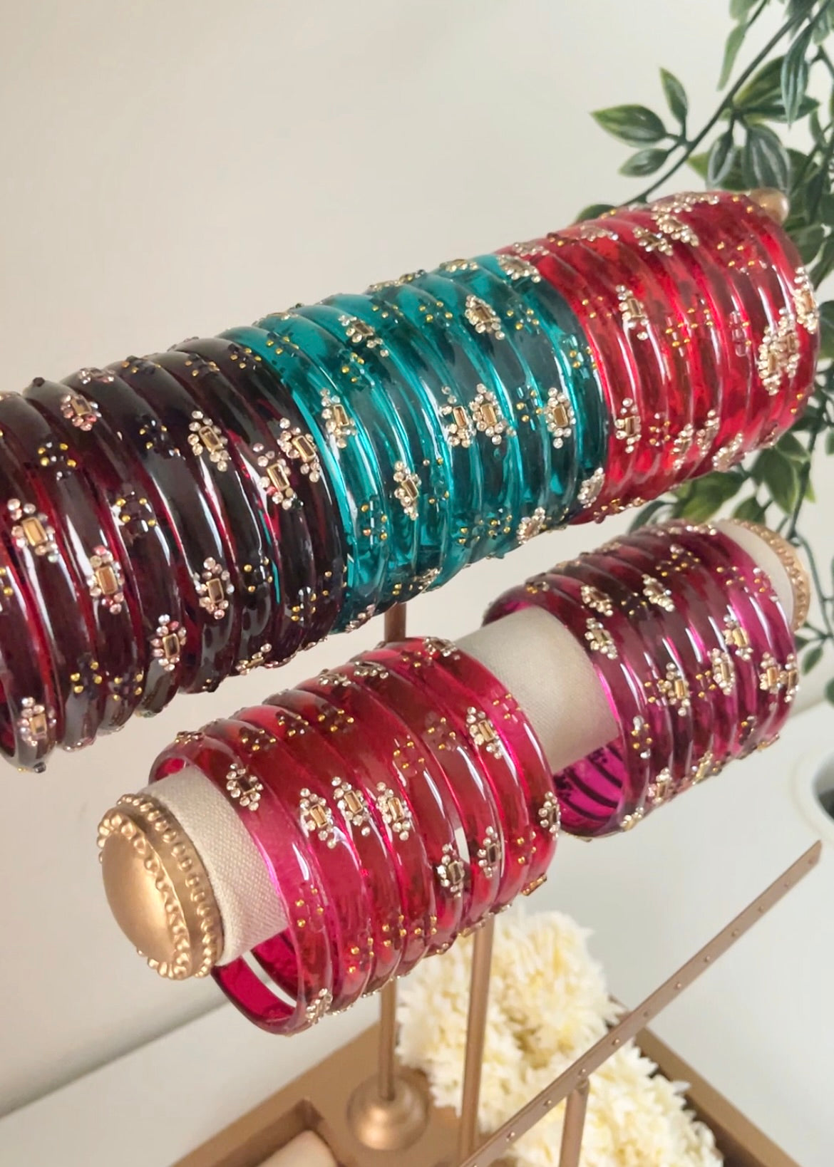 Jelly Glass Bangles