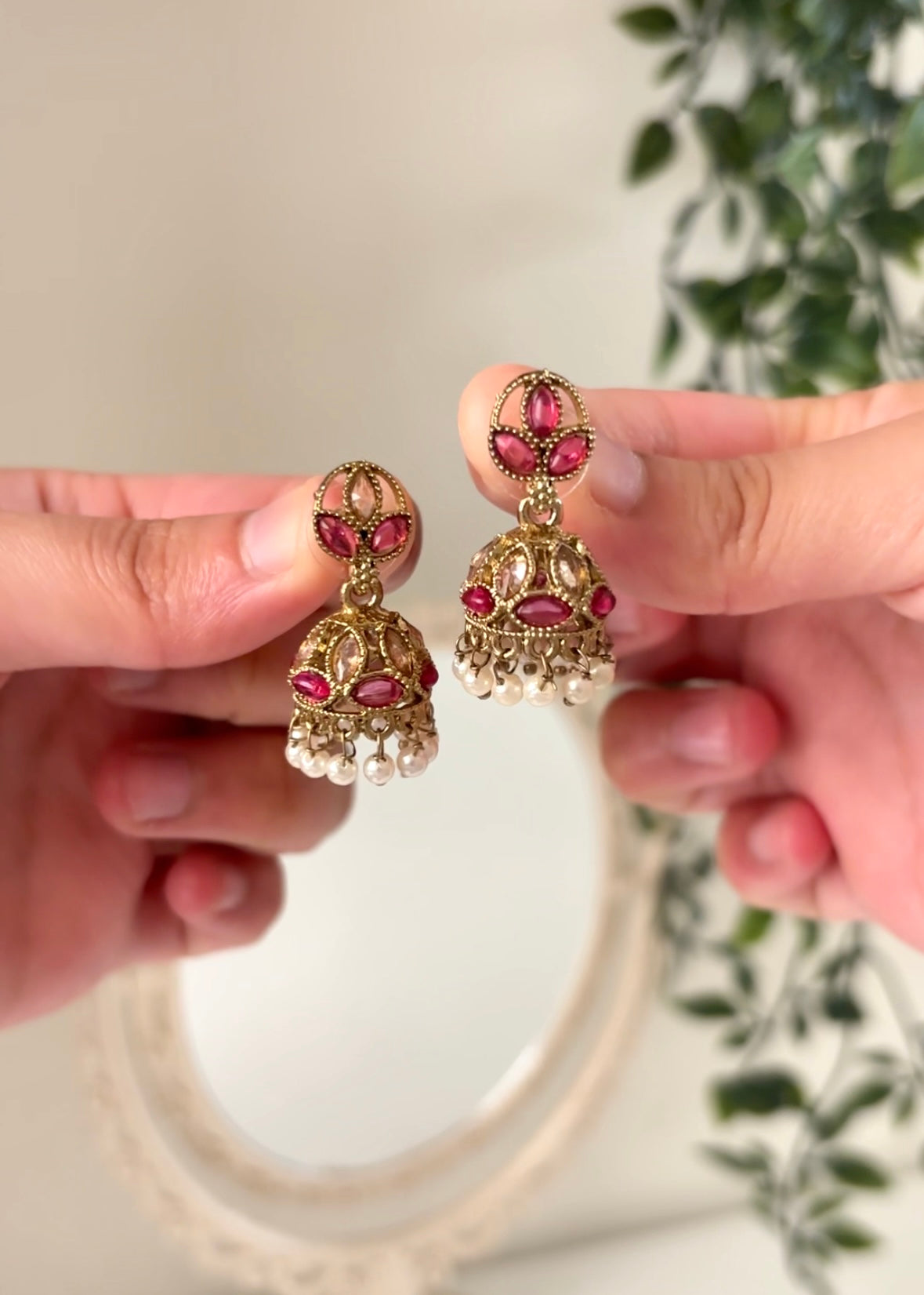 Mini Flower Jhumki