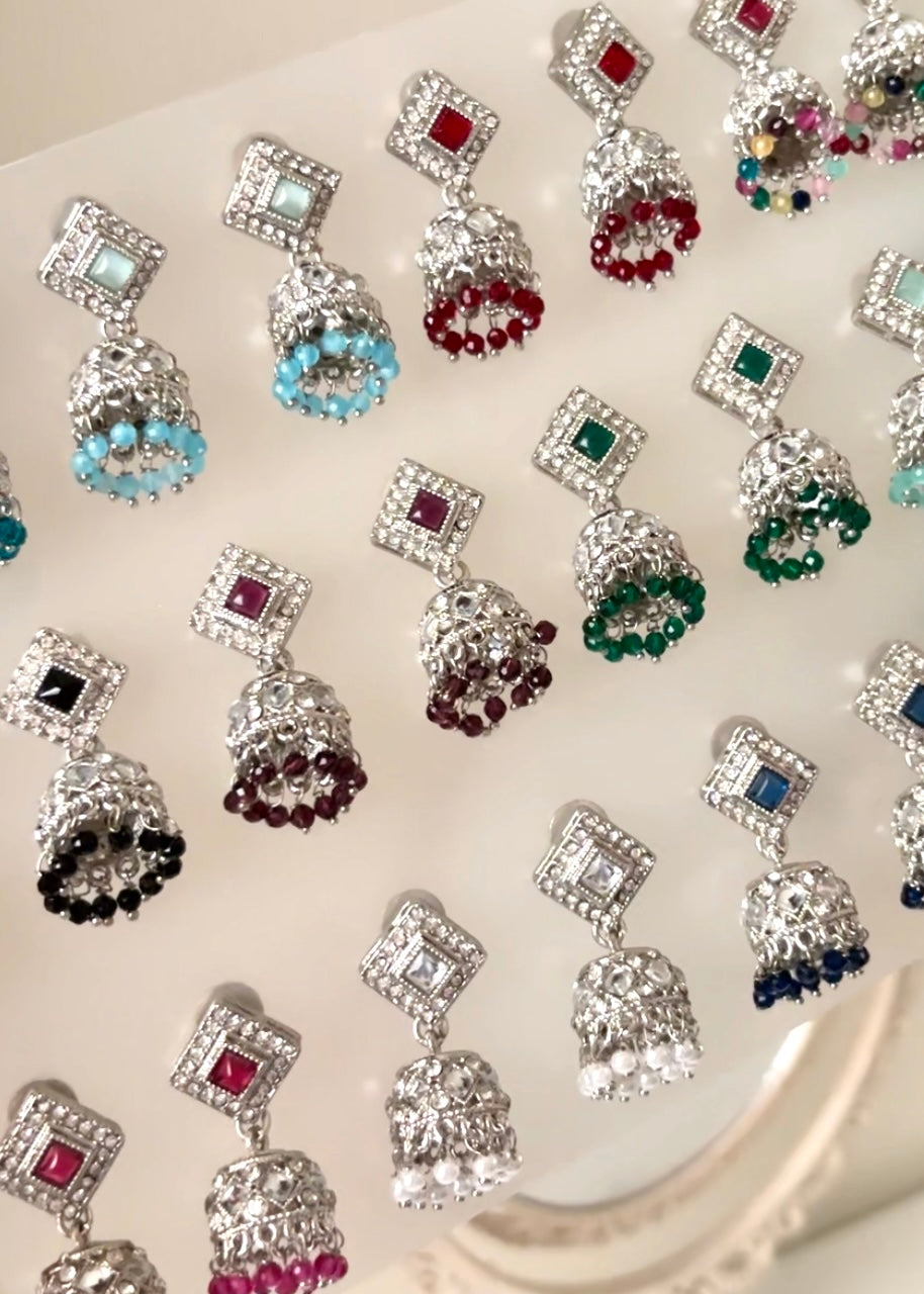 Silver Mini Jhumki