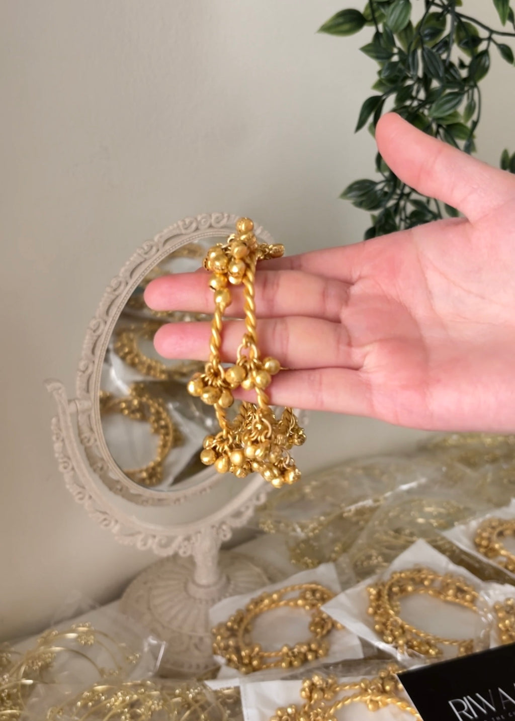 Kashmiri Bangles (adjustable) - Pair
