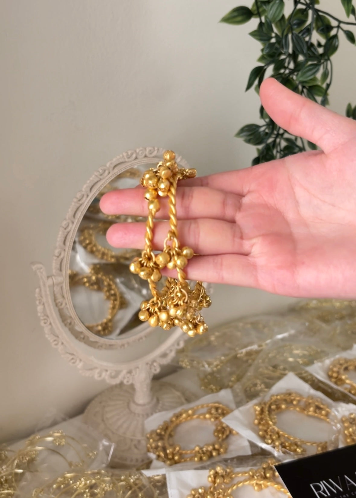 Kashmiri Bangles (adjustable) - Pair