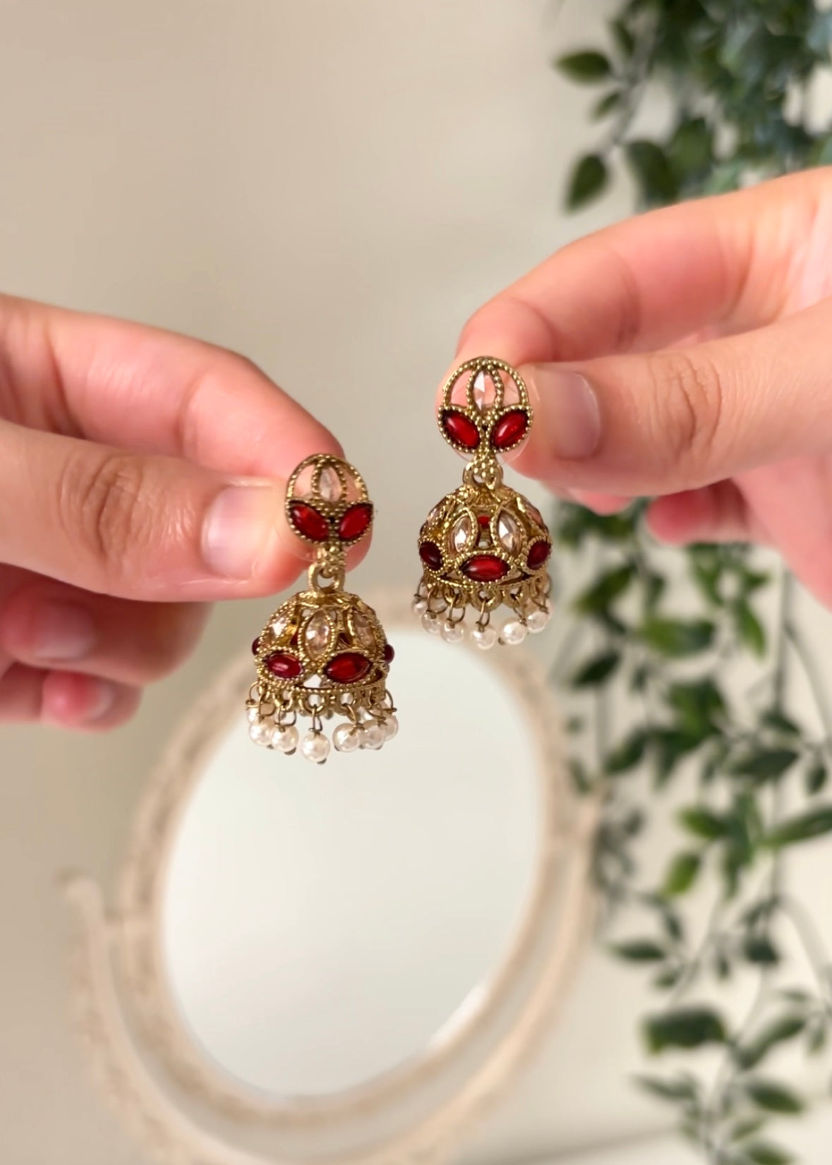 Mini Flower Jhumki