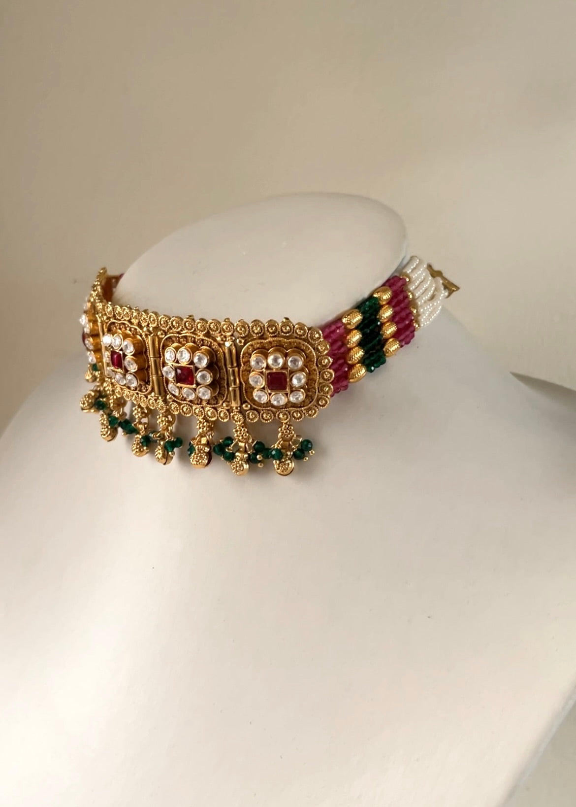 SNEHA - Gold Plated Choker Set
