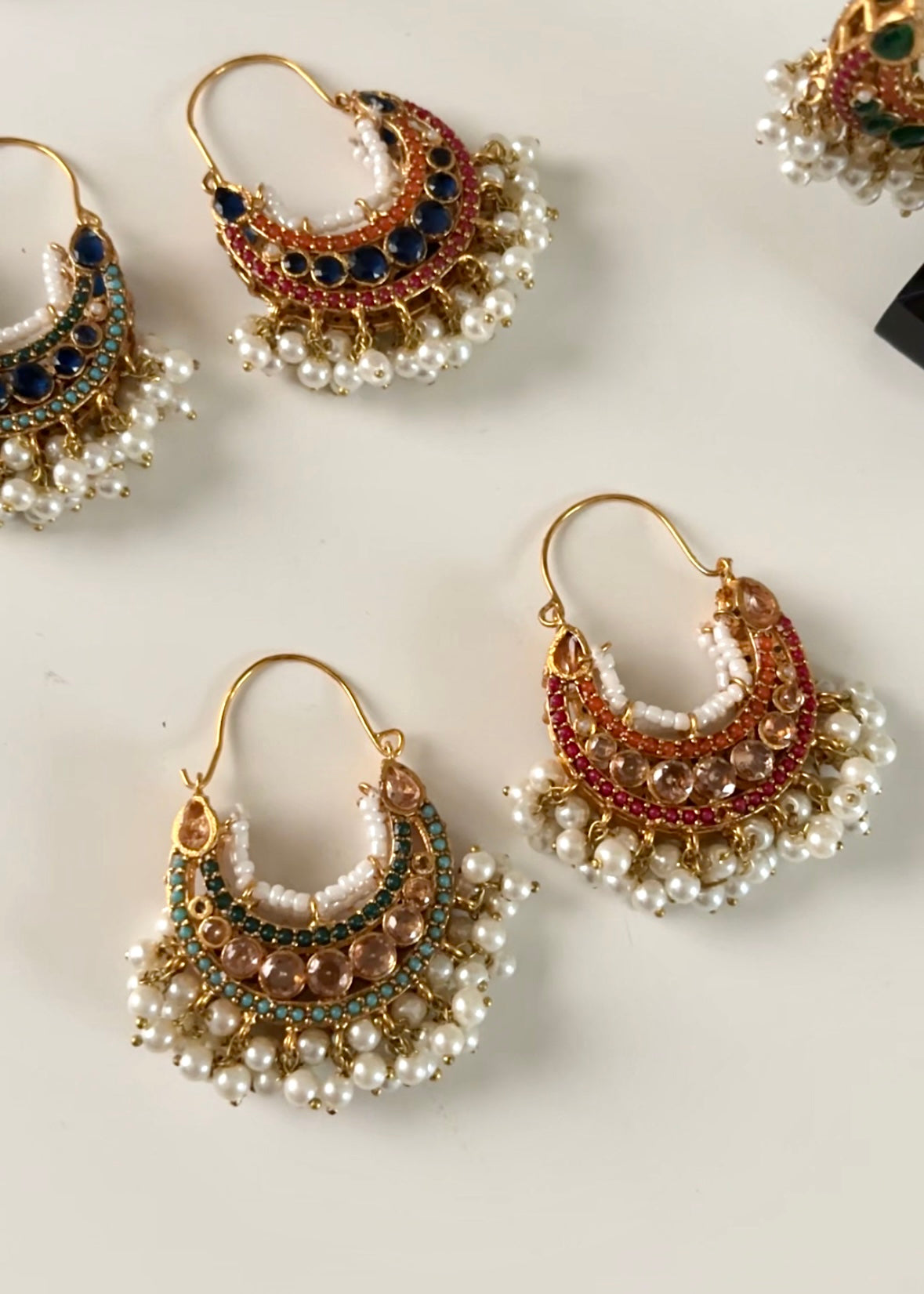 SAHAR - Double Sided Hoops