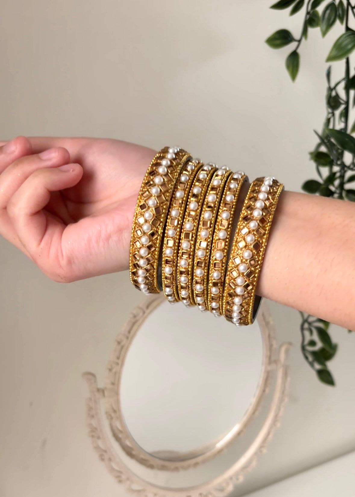 PEARL KUNDAN SET